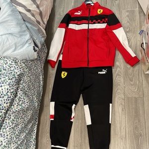 Puma and Ferrari tracksuit